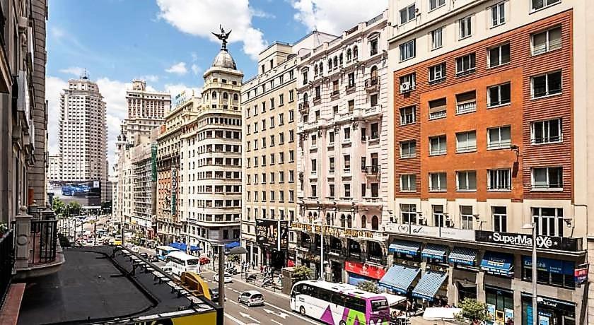 Gran Via 55 Exclusive Apartments Madrid Exterior foto
