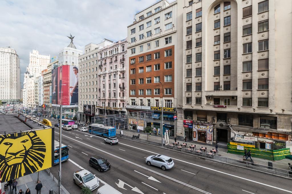 Gran Via 55 Exclusive Apartments Madrid Exterior foto